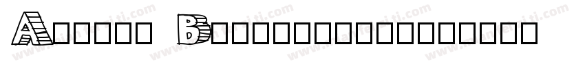 Adlery Blockletter字体转换
